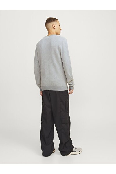 Jack & Jones Rundhals and Strickpullover Rundhals and Einfarbig Strickpullover