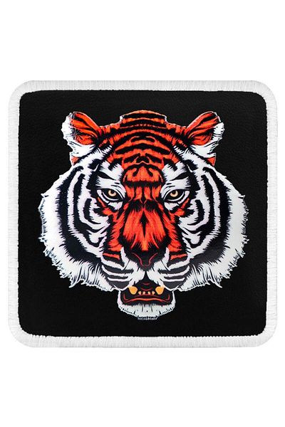 Dogo Unisex Tiger 1 Design - Πολύχρωμο αυτοκόλλητο με αντικατάσταση καπέλου
