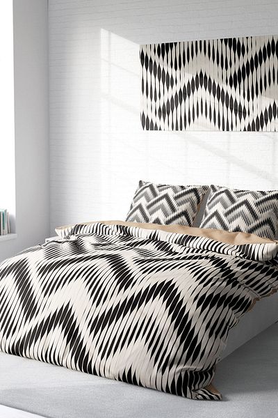 PerlaSera 3D Special Design Duvet Cover Set - Double, Tightly Woven, Cotton Satin, Knitted1