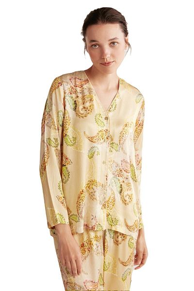 Catherine's Women's Yellow Pajama Set