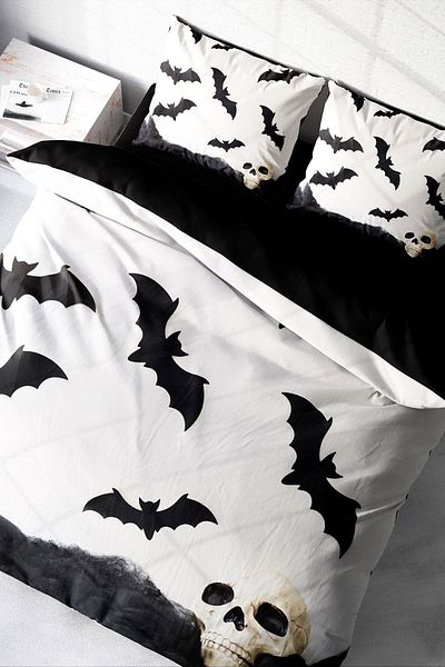 MonoHome Bat 3d Double Duvet Cover Set