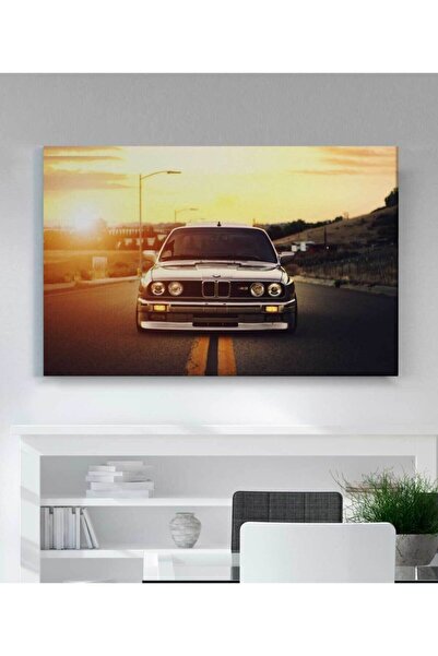 VeraStore Bmw Araba Kanvas Tablo Oturma Odası Ev Ofis Çalışma Dekor