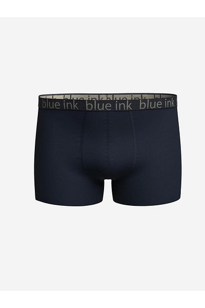 LC Waikiki Ευέλικτο σκούρο πράσινο βαμβακερό ανδρικό μπόξερ - Σετ 3 τεμαχίων