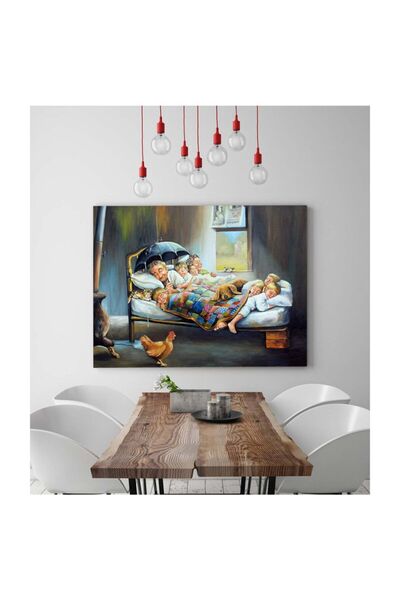 ARTAS Mutluluğun Resmi Tablosu Kanvas Tablo 70x100cm