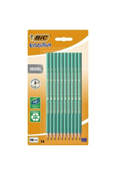 Bic Eco Evolution 650 Kurşun Kalem 10'lu Blister