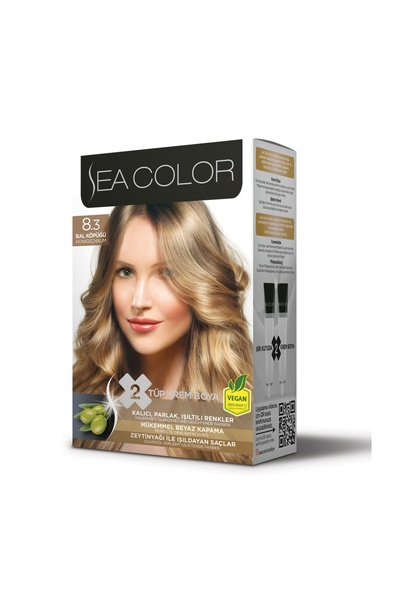 seacolor Sea Color 8.3 2 Adet Boya Oksidan Eldiven Bakım Kremi