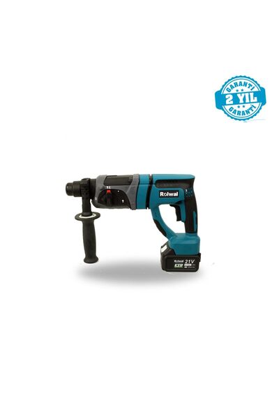 Rolwal 4lü Şarjlı El Aletleri Seti 21V 4 Amper - Hilti - Avuç Taşlama - Vidalama - Somun Sıkma