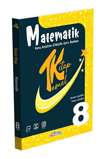Berkay Yayıncılık 8.SINIF TK MATEMATİK TEMEL KİTAP