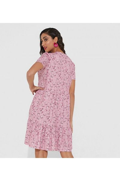 Aila Multi-color Women's Short dress