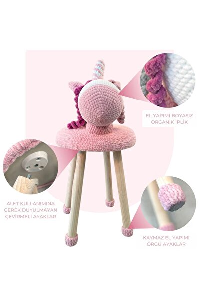 Parmos Kids Seats for Fun Unicorn Oyun Taburesi
