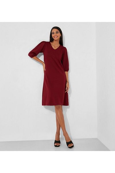 Aila Red Women's Short dress