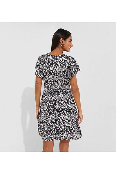 Aila Multi-color Women's Short dress