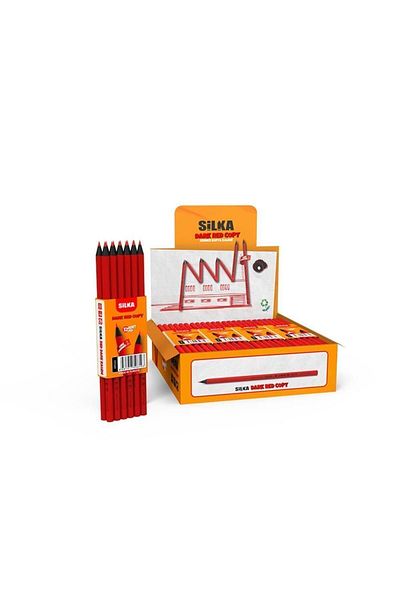 Silka Dark Red Copy Pen 144 Pieces ART-626