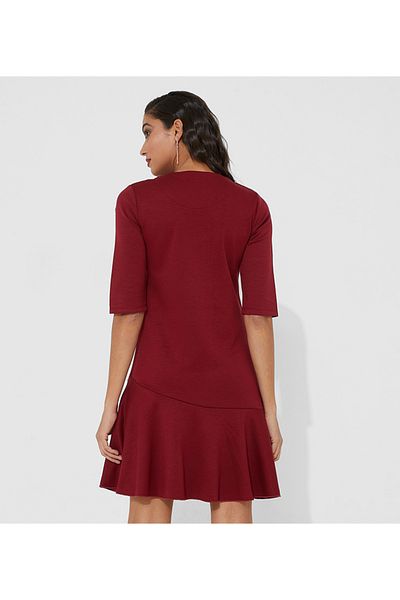 Aila Red Women's Short dress