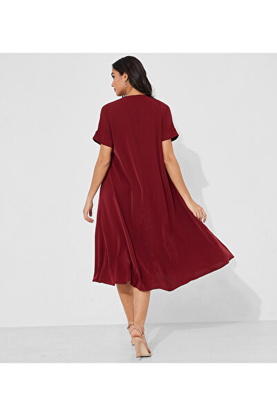 Aila Red Women's Long dress