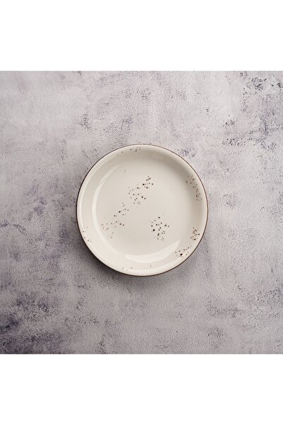 BY BONE Harmony Elegance 16 parça 4 Kişilik Yemek Takımı - Günlük Çilli Beyaz 4 Kişilik Yemek Takımı