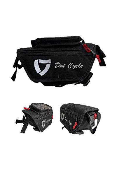 DOT CYCLE MOTOSİKLET  GİDON ARASI ÇANTA VE TELEFON TUTUCU