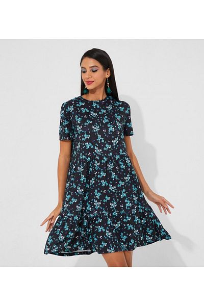 Aila Multi-color Women's Short dress