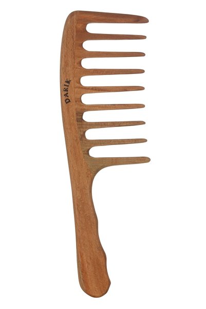 Generic Brand Beech Wood Quality Wide Tooth Comb, Model 7