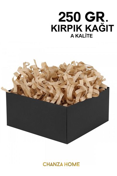 CHANZA HOME 250 Gram A Quality Kraft Brown Shredded Paper Gift Box Filling Material