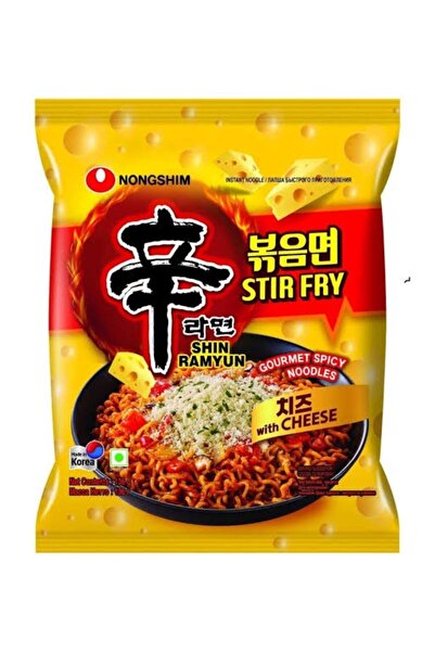 SAMYANG Stir Fry With Cheese Shin Ramuyn Instant Noodle, Gourmet Spicy Erişte...