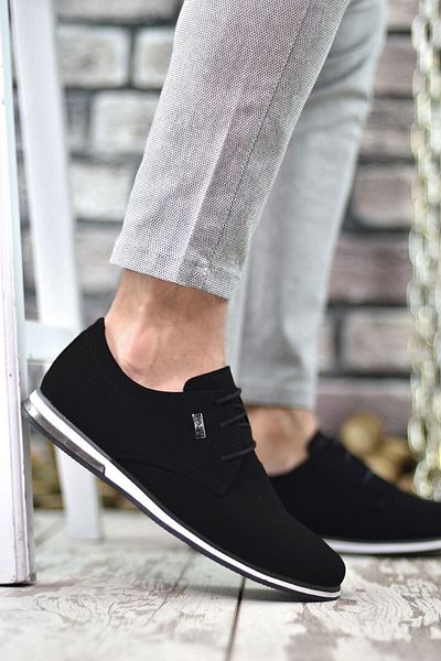 Riccon Schwarz-Weiß Herren Casual0012211