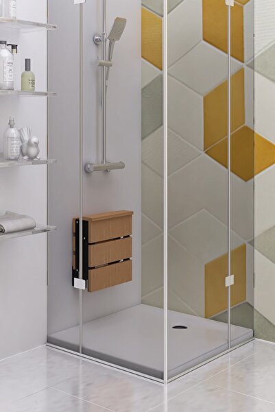 rafineritasarım Tabure Açılır Katlanır Oturak Duş Ve Engelli Oturağı Ahşap