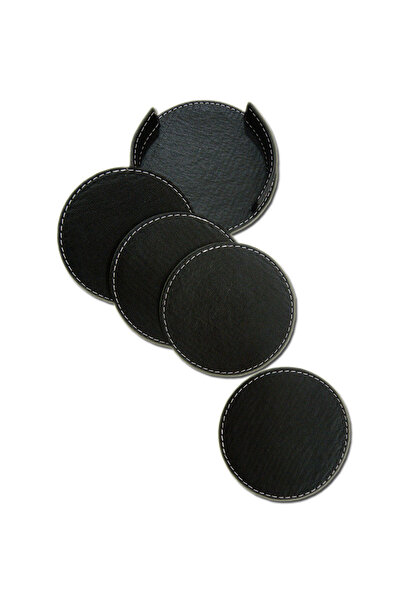 ASYA GIFTS Cup Coaster Artificial Leather Tea Coffee Drink Coaster Office Hom...