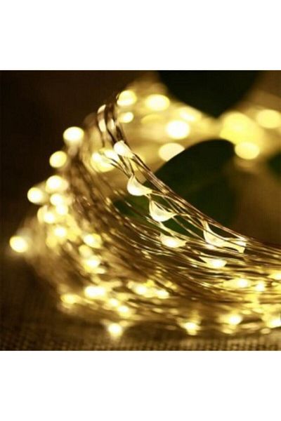 casadilegno Decorative Green Leaf Artificial Ivy And 3 Meters Fairy Led Daylight