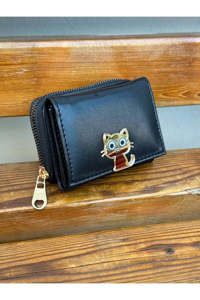 lizzabel Women's Wallet with Cat