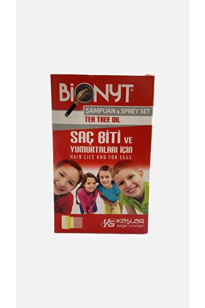 Bionyt Bit Şampuanı 150 ml Bit Spreyi 100 ml Tarak Şampuan Sprey Set