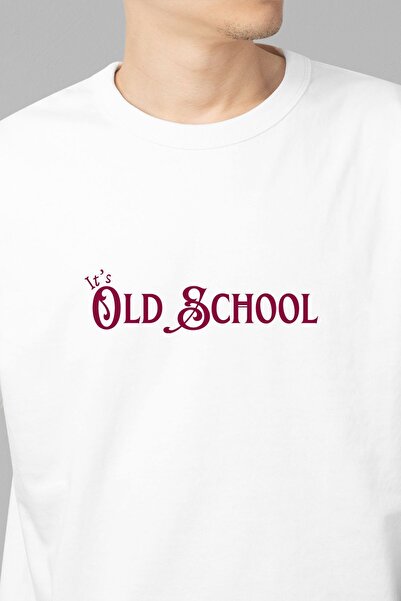 FANA تي شيرت رجالي كبير الحجم مطبوع من OLD SCHOOL