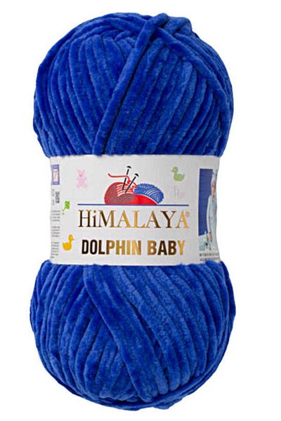 Himalaya Dolphin Baby 80329 - Βελούδινο ύφασμα πλεκτό χειροποίητο νήμα