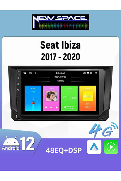 NEWSPACE SEAT İBİZA ANDROİD 2GB RAM 32GB ROM CARPLAY NAVİGASYON MULTİMEDYA