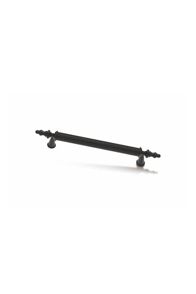 Bayraktar 4 Pieces Star Furniture Cabinet Drawer Handle Black 160 Mm
