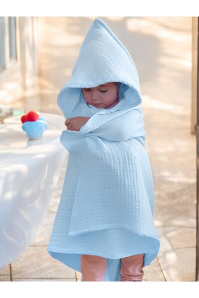 Joyous Mom Kids أربع طبقات من قماش الموسلين للأطفال الرضع قماط منشفة حمام من ...