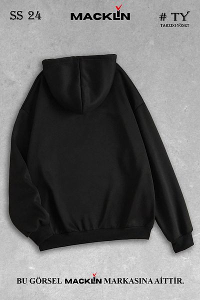 macklin Φούτερ με φερμουάρ με κουκούλα Titan Printed Unisex - Μπουφάν Fleece