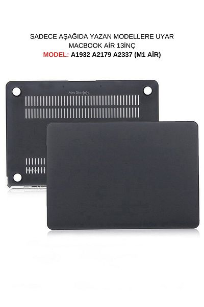 Mcstorey MacbookAirM1 13.3InchMat Frosted Case -TouchIDCompatible (a2337 A2179 A1932)Compatible(2018-2020)