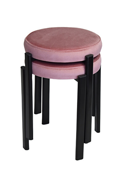 Ankhira Polo ev,okul ve işyeri taburesi (2Adet)(Monteli Gönderim)Siyah profil ayak