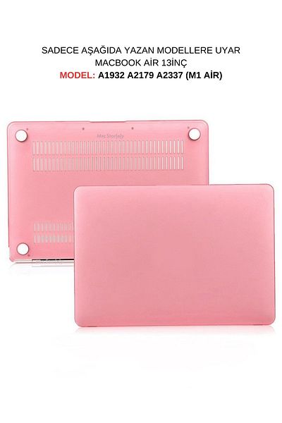 Mcstorey حافظة MacBook Air M1 مقاس 13.3 بوصة غير لامعة - متوافقة مع TouchID (A2337 A2179 A1932) (2018-2020)