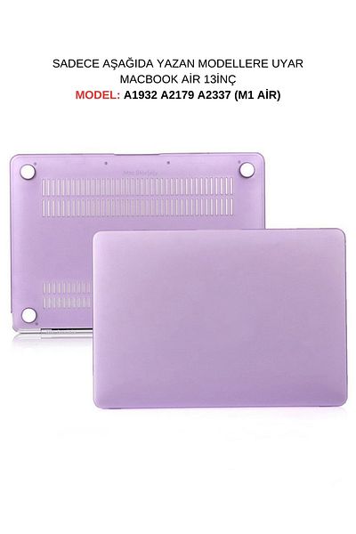 Mcstorey حافظة MacBook Air M1 مقاس 13.3 بوصة غير لامعة - متوافقة مع TouchID (A2337 A2179 A1932) (2018-2020)
