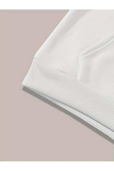 DEEFWEAR Φούτερ Audi Printed White Hooded - Πολύ ωραίο