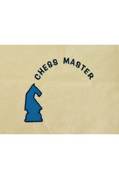Fun Life Chess Embroidered Cloth Bag