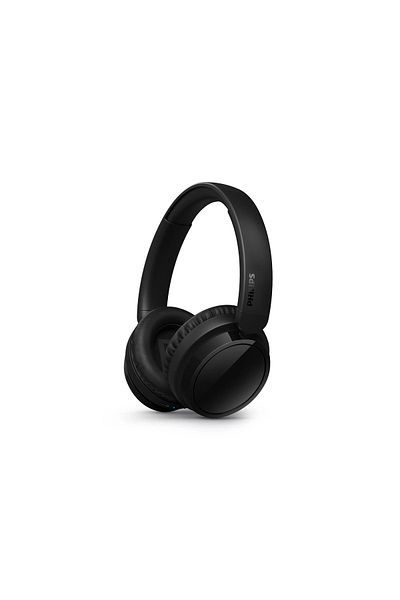 Philips Tah5209bk Căști fără fir peste ureche Bluetooth 5.3 65 de ore Timp de redare Negru