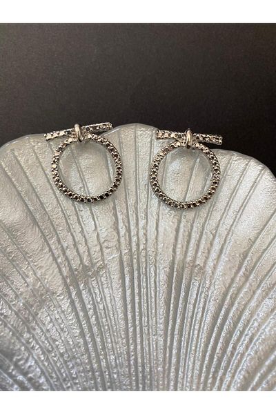 tetaccessories Women's Hoop Model Steel Earrings