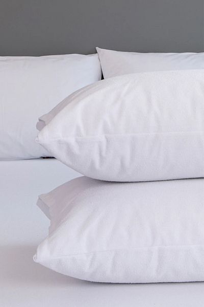 Novella Home 2-piece White Liquid-proof Pillow Mattresses - 50*70 Cm