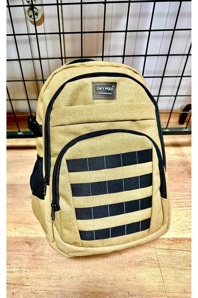 OWYON Rucsac din pânză Geantă sport Geantă de școală Geantă de mână