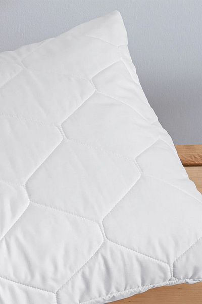 Novella Home 50*70 cm Saltele cu pernă matlasată albă