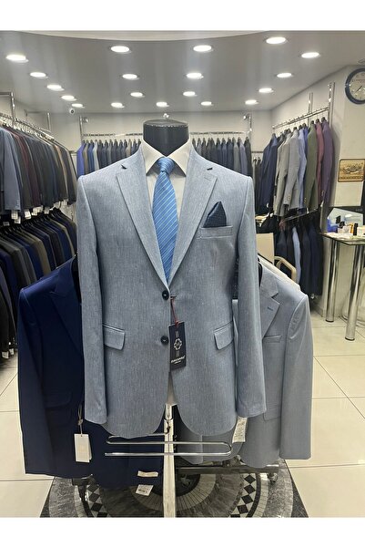 ENRICO MASAROTTI BATTAL BÜYÜK BEDEN KETEN CEKET