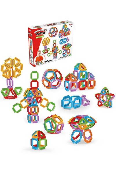 Fırsat Oyuncak Toy Geometric Puzzle 160 Pieces Educational Intelligence Developer Structure